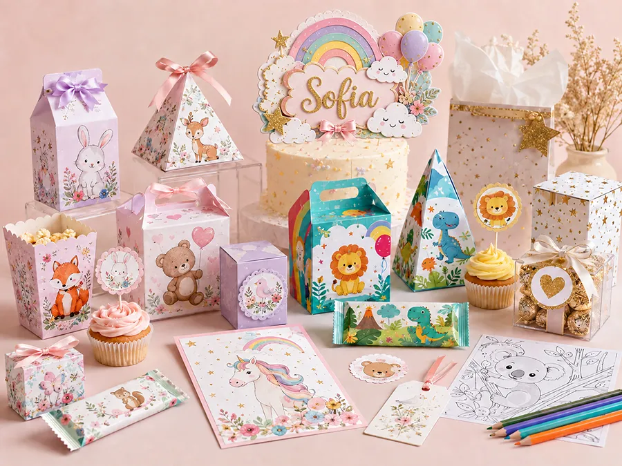 Produtos personalizados que podem ser criados com o Mega Pack Encanto Creativo