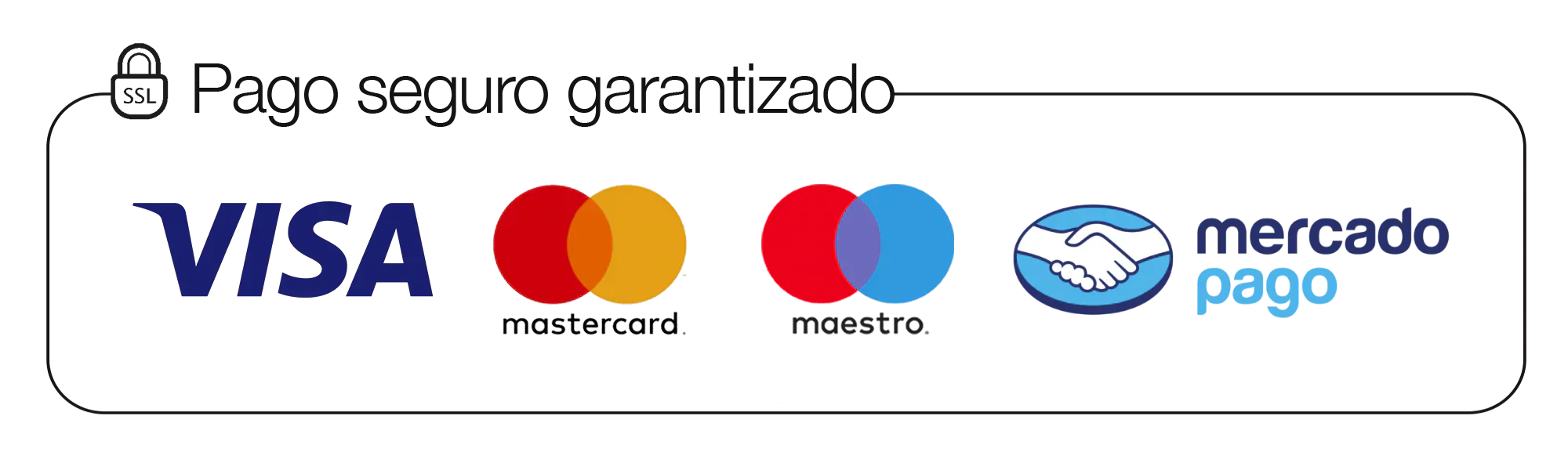 Formas de pago seguras