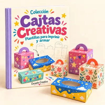 Colección Cajas Creativas - modelos de cajas personalizables